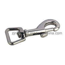 Square Bottom Swivel Zink Alloy Pet und Handtasche Bolt Haken